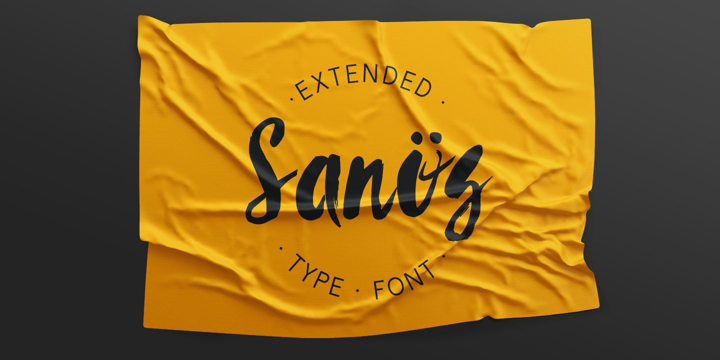 Sanos Extended Font